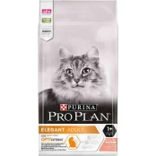 Сухой корм Purina Pro Plan Elegant Adult для кошек с чувствительной кожей, с лососем, 10 кг