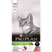 Сухой корм Purina Pro Plan Sterilised Adult для стерилизованных кошек, с уткой и печенью, 10 кг
