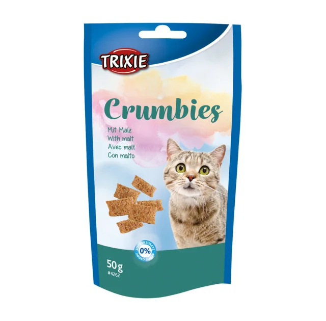 Лакомство Trixie для кошек, сладкие подушечки, без сахара, 50 г