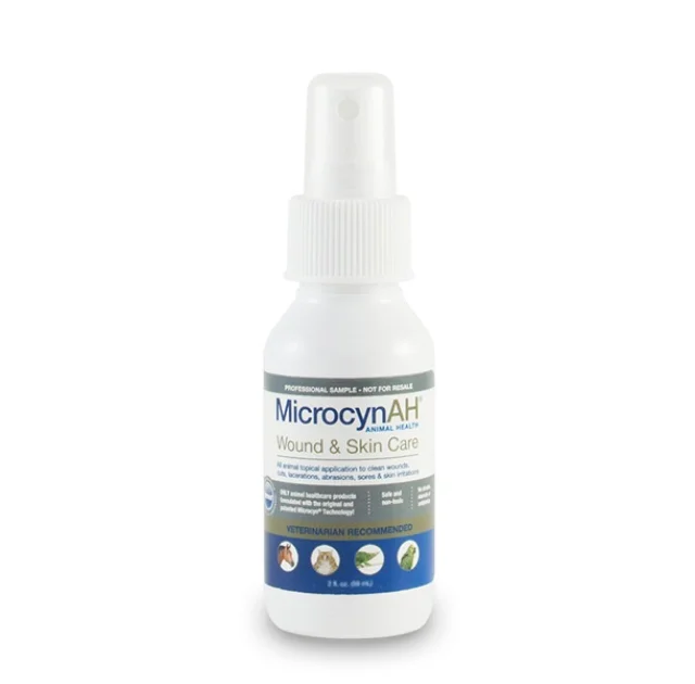 Спрей Microcyn Wound & Skin Care Liquid для обробки ран і догляду за шкірою всіх видів тварин, 100 мл