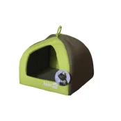 Будиночок AnimAll Wendy M для собак, зелений, 41×41×32 см Будиночок AnimAll Wendy M для собак, зелений, 41×41×32 см
