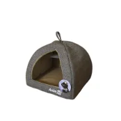 Будиночок AnimAll Darling S для собак, світло-сірий, 38×38×29 см Будиночок AnimAll Darling S для собак, світло-сірий, 38×38×29 см