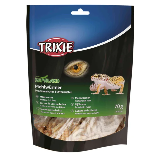 Черви сушені Trixie для рептилій, 70 гр