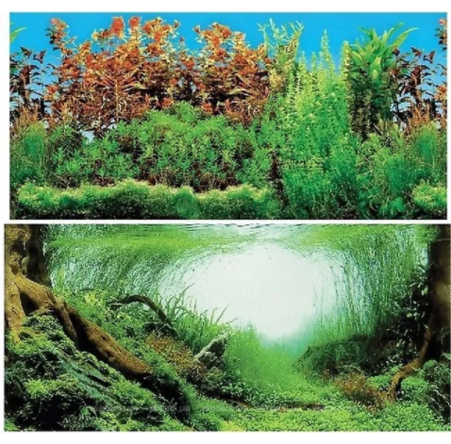 Фон для аквариума Trixie двусторонний, 120x50 см