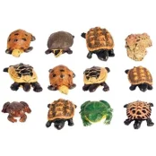 Набор гротов для рыбок Trixie - Лягушки и черепахи, набор 12 шт Набор гротов для рыбок Trixie - Лягушки и черепахи, набор 12 шт