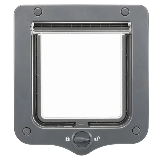 Дверцята Trixie 2-Way Flap Door для кішок і дрібних собак, сірий