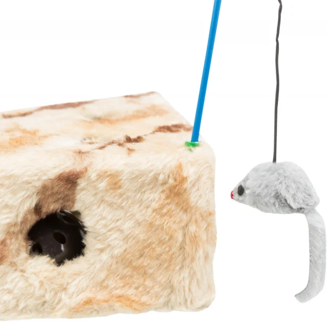 Іграшка Trixie Cats Cheese для котів, плюшева, 36×8×26 см