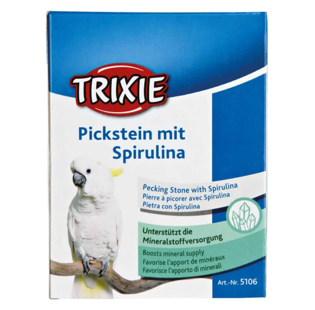 Крейда Trixie для птахів, зі спіруліною, 190 г