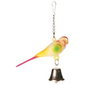 Игрушка Trixie попугай, для птиц,  9 см