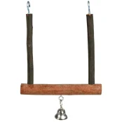 Гойдалки Trixie Natural Living з дзвіночком, для птахів, 12,5х15 см
