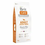 Сухий корм Brit Care Adult Medium Breed Lamb & Rice, для собак від 10 до 25 кг, з ягням і рисом, 12 кг