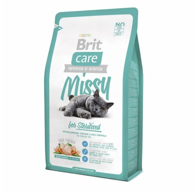 Сухой корм Brit Care Cat Missy for Sterilised, для стерилизованных кошек, 2 кг