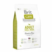 Сухий корм Brit Care Adult Small Breed Lamb & Rice, для собак до 10 кг, з ягням і рисом, 3 кг