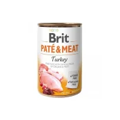 Консерви Brit Paté & Meat Dog, для собак, з індичкою, 400 г
