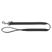Поводок Trixie Softline Elegance Lead для собак, размер L-XL, 1 м/25 мм, черный/графит