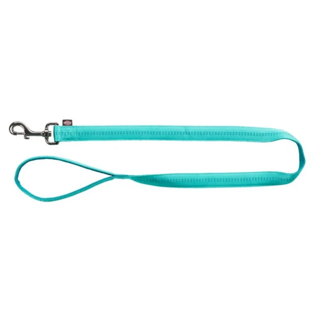 Поводок Trixie Softline Elegance Lead для собак, размер L-XL, 1 м/25 мм, океан/петроль