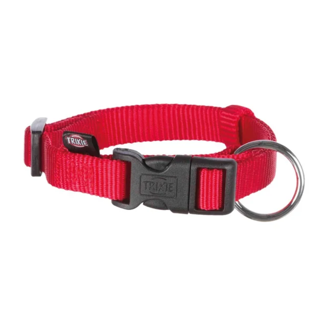 Ошейник Trixie Classic, для собак, 22-35 см, 15 мм, красный