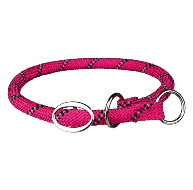 Ошейник-удавка Trixie Sporty Rope, 55 см, 13 мм, фуксия