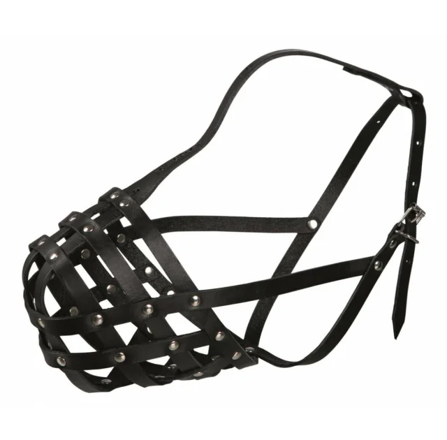 Намордник Trixie, для собак, 33 см, черный