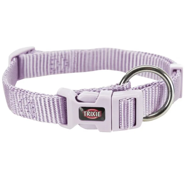 Ошейник Trixie Premium M-L, для собак, 35-55 см, 20 мм, сиреневый