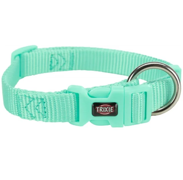 Ошейник Trixie Premium L-XL, для собак, 40-65 см, 25 мм, мятный