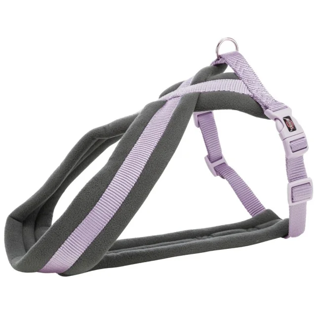 Шлея Trixie Premium Touring Harness для собак, 26-38 см, 10 мм, розмір XXS-XS, бузковий