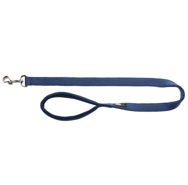 Поводок Trixie Premium M-L, для собак, 1.8 м, 20 мм, индиго