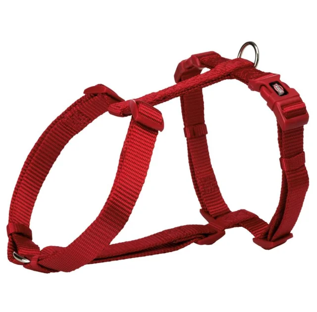 Шлея Trixie Premium H-Harness для собак, 42-60 см, 15 мм, размер S-M, красный