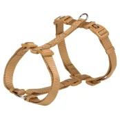 Шлея Trixie Premium H-Harness для собак, 52-75 см, 20 мм, размер M-L, карамель