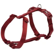 Шлея Trixie Premium L-XL, для собак, 75-120 см, 25 мм, ,бордовый