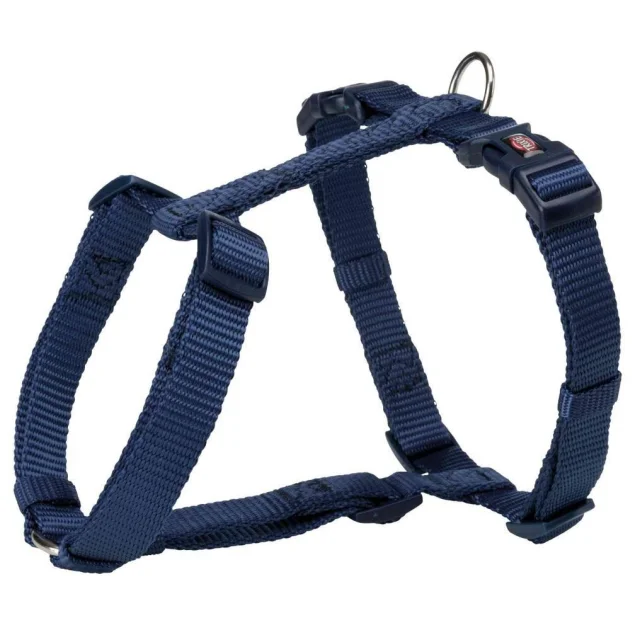 Шлея Trixie Premium H-Harness для собак, 75-120 см, 25 мм, размер L-XL, индиго