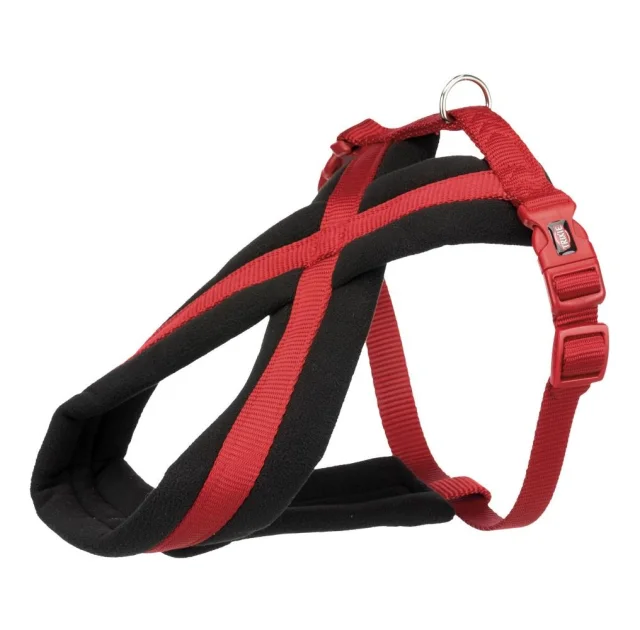 Шлея Trixie Premium Touring Harness для собак, 30-55 см, 15 мм, размер XS-S, красный