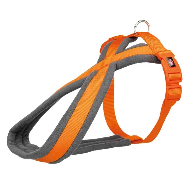Шлея Trixie Premium Touring Harness для собак, 50-90 см, 25 мм, размер M-L, папайя