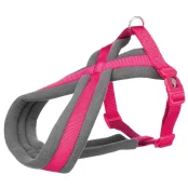 Шлея Trixie Premium Touring Harness для собак, 70-110 см, 25 мм, размер L-XL, фуксия