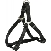 Шлея Trixie Premium One Touch Harness для собак, 30-40 см, 10 мм, размер XS-S, черный