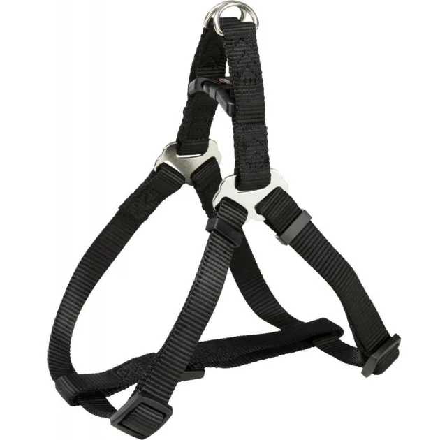 Шлея Trixie Premium One Touch Harness для собак, 30-40 см, 10 мм, размер XS-S, черный