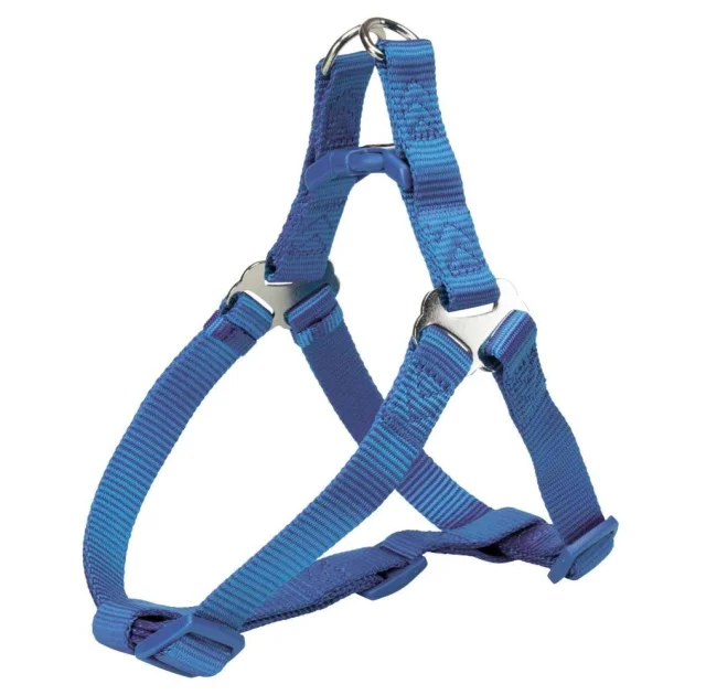 Шлея Trixie Premium One Touch Harness для собак, 30-40 см, 10 мм, размер XS-S, синий