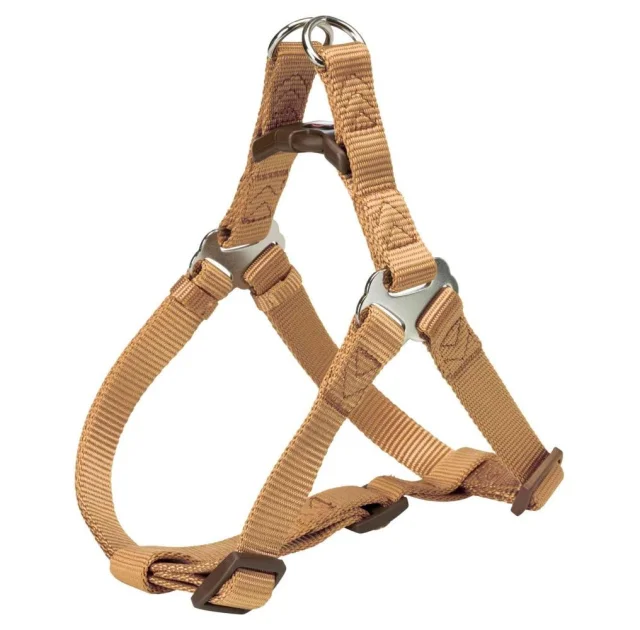 Шлея Trixie Premium One Touch Harness для собак, 65-80 см, 25 мм, размер L, карамель