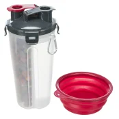 Контейнер для еды и воды Trixie, 2×0.35 л, 11×23 см