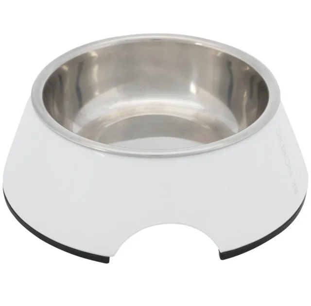Миска Trixie BE NORDIC, для собак, 0.2 л, 14 см, белый