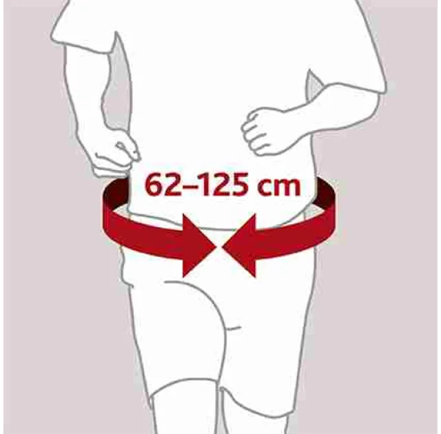 Сумка на пояс Trixie, 62-125 см, нейлон, черно-серый