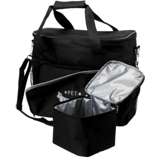 Сумка для аксессуаров Trixie для собак, чёрный, 38×35×17 см