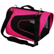 Cумка-переноска Trixie Alina для собак, розово-чёрный, 22×23×35 см