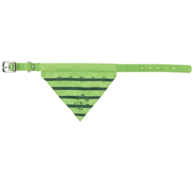 Ошейник с косынкой Trixie XS-S для собак, нейлон, 25–31cм, 15мм, яблочный