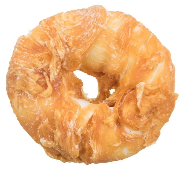 Жевательное кольцо Trixie Denta Fun для собак, с курицей, 10 см, 110 г