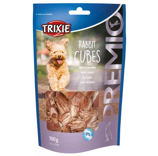 Ласощі Trixie Rabbit Cubes для собак, кролик, 100 г