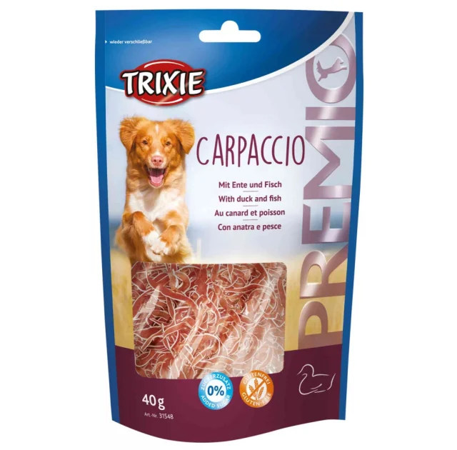 Ласощі Trixie Carpaccio для собак, качка з рибою, 40 г