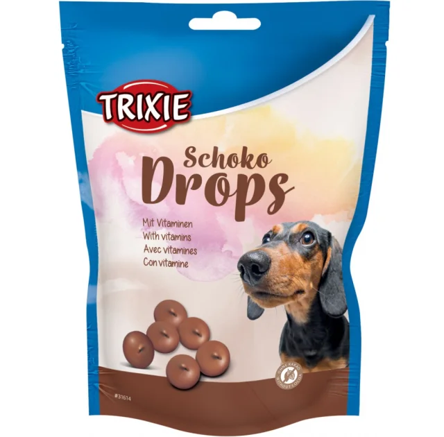 Дропси Trixie шоколад, для собак, 350 г