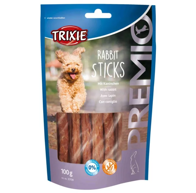 Їстівні палички Trixie - Rabbit Sticks кролик, для собак, 100 г