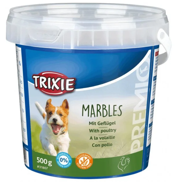 Ласощі Trixie - Marbles птах, для собак, 500 г